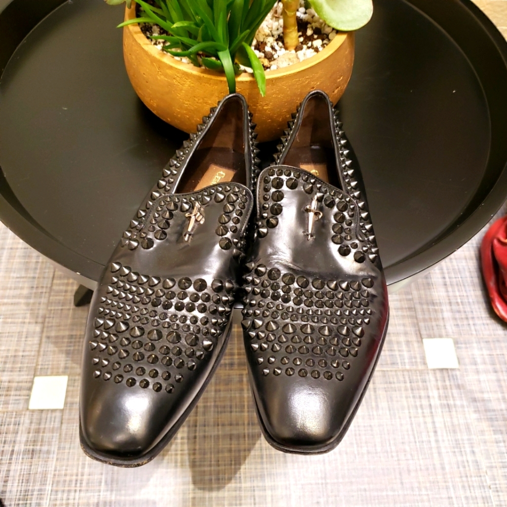 Cesar Paciotti spikes loafers